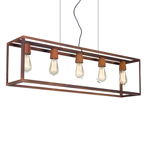 [6560] COLGANTE 5L RECTANGULAR HIERRO OXIDO 