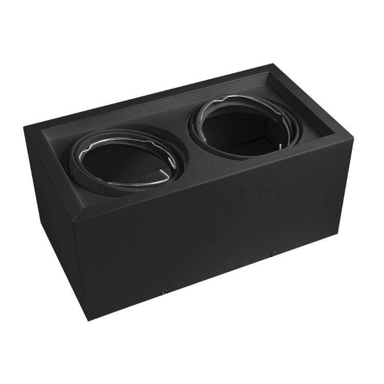 [6656] PLAFÓN CARDANICO AR111 X 2 NEGRO