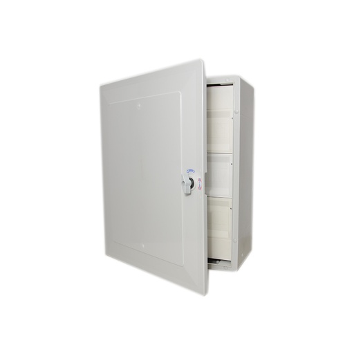 [6712] CENTRAL DIN DE SOBREPONER 72 POLOS TO IP65 640X520X230