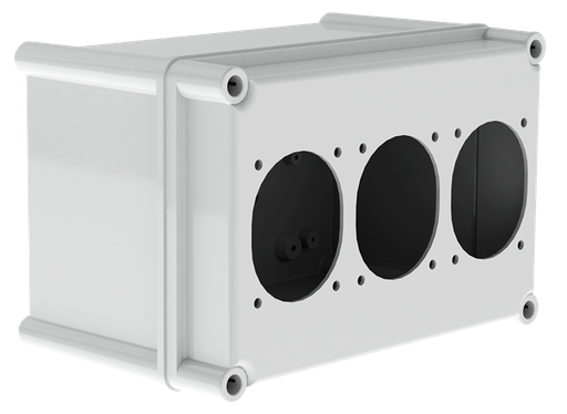 [6851] CAJA CALADA PARA 3 TOMAS 16/32A