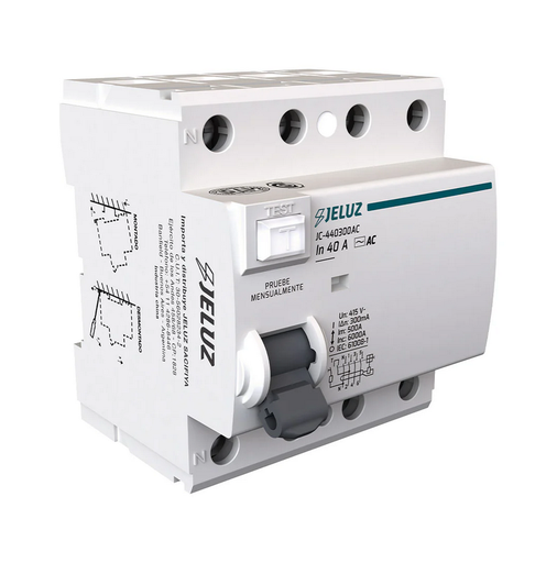 [6966] DISYUNTOR DIFERENCIAL 4X40A 300mA JELUZ