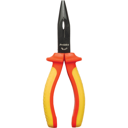 [6969] PINZA DE PUNTA LARGA 7" AISLADA 1000V