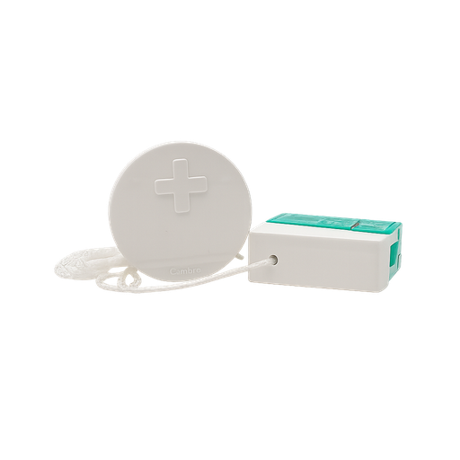 [7078] CAMBRE PULSADOR A CORDEL - BLANCO