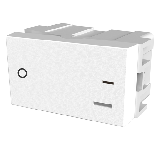 [7249] JELUZ - PLATINUM MÓDULO INTER.BLANCO 2X16A