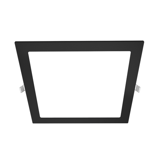 [7272] PANEL LED CUADRADO NEGRO 18W 3000K