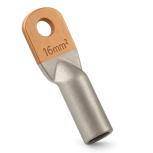 [7286] TERMINAL BIMETÁLICO  16 mm² OJAL Ø 8.5 mm