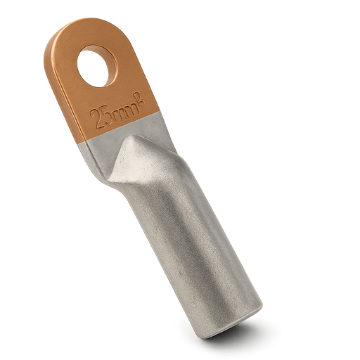 [7287] TERMINAL BIMETÁLICO  25 mm² OJAL Ø 8.5 mm