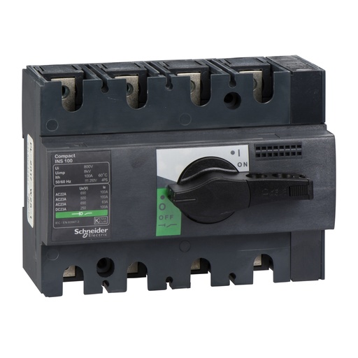 [7429] INTERRUPTOR MANUAL INS100  4X100A