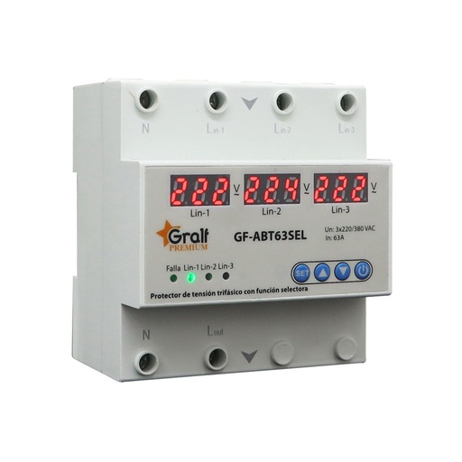 [7603] SELECTOR AUTOMÁTICO DE FASE 63A