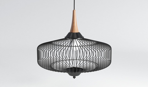 [7618] COLGANTE ALHAMBRA NEGRO