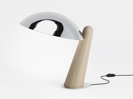 [7621] LÁMPARA DE MESA MADESCU CROMO