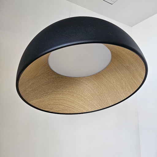 [7635] PLAFÓN LED SIMIL MADERA KONG-M