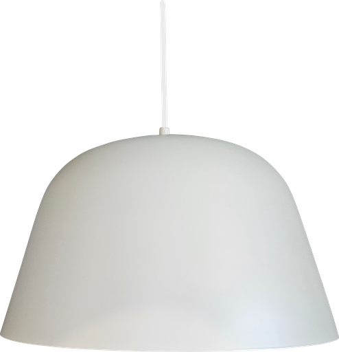 [7674] COLGANTE PILUSO BLANCO