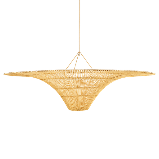 [7788] APLIQUE RATAN UFO 60cm