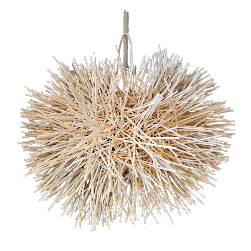 [7791] COLGANTE RATAN ERIZO 40CM