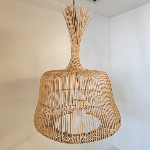 [7792] COLGANTE RATAN GARLIC 40cmx 80cmh