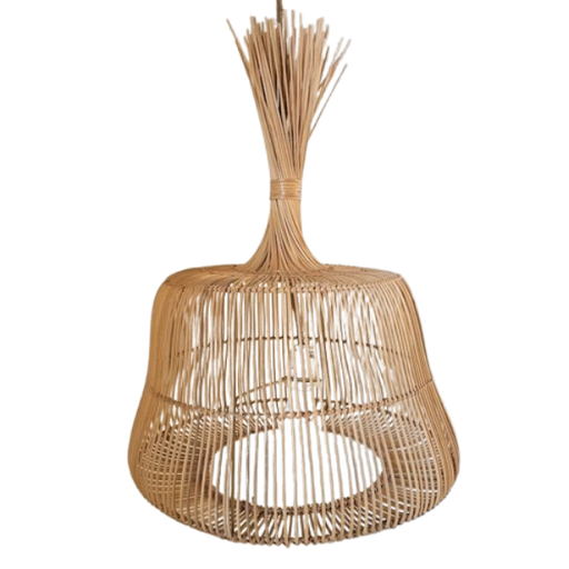 [7792] COLGANTE RATAN GARLIC 40cmx 80cmh