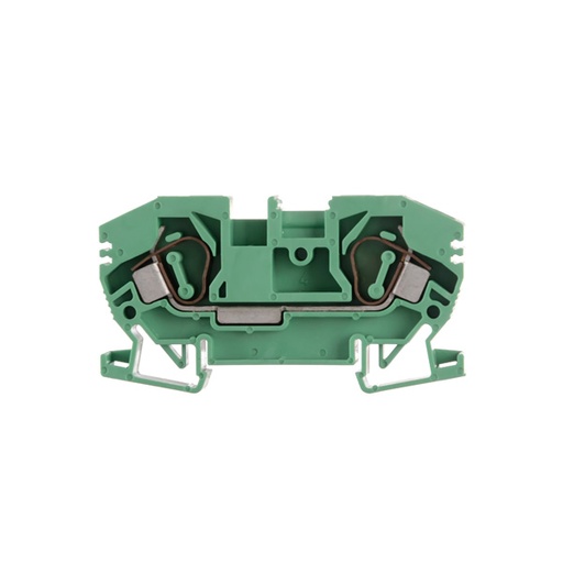 [7805] BORNERA A RESORTE BKF VERDE 6mm²