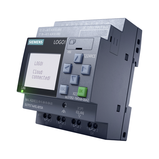 [3466] LOGO BASIC V8 12/24V RCE 8E/4S RELE 