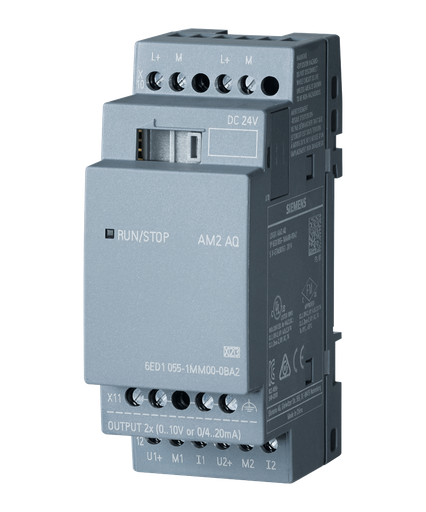 [3316] LOGO MODULO 2 SAL. ANALOG. V8  AM2AQ