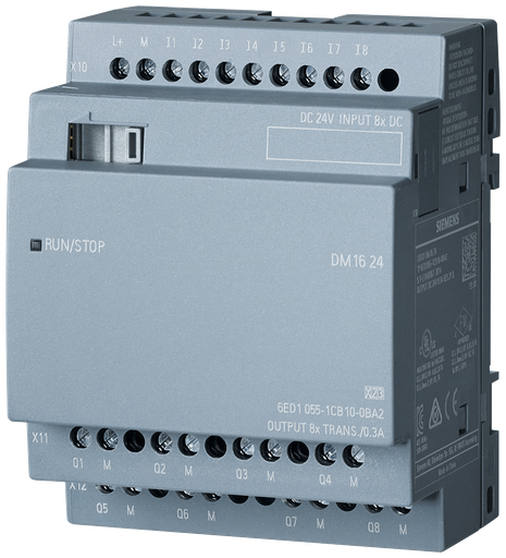 [3830] LOGO MODULO DM16 V8 24VDC TRANSISTOR
