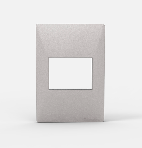 [4935] CAMBRE SXXII ALUMINIO TAPA 2 MODULOS