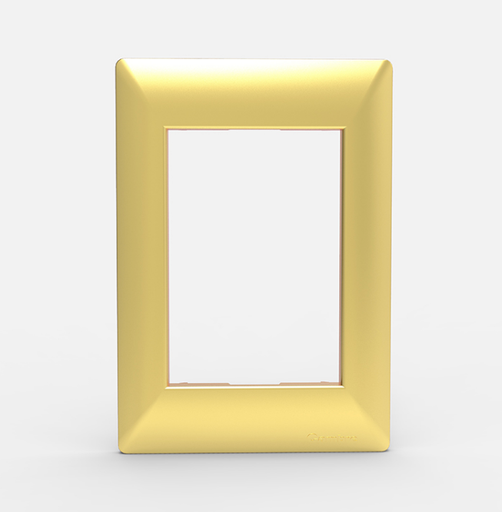 [4288] CAMBRE SXXII ORO TAPA 4 MODULOS     