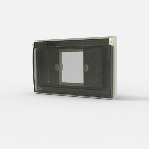 [4312] CAMBRE TAPA ESTANCO P/4 MODULOS     