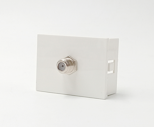 [436] CAMBRE TOMA VIDEOCABLE  BL CON ROSCA