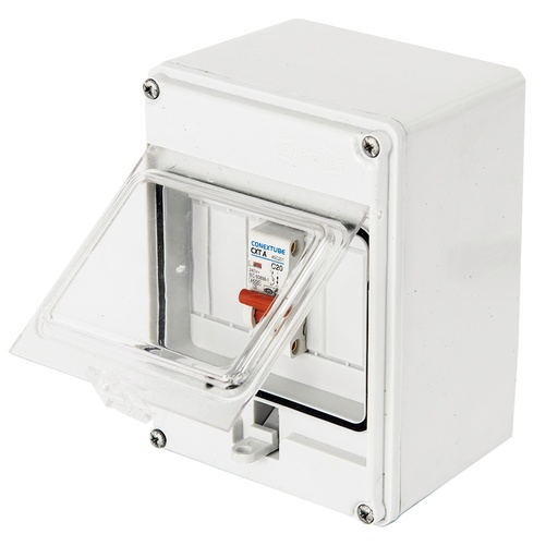 [3659] CAJA PILAR  4 POLOS DIN IP55