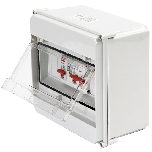 [5288] CAJA PILAR  8 POLOS DIN IP55