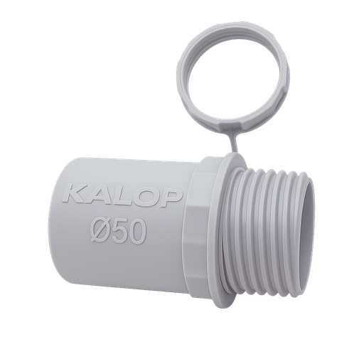 [6069] CAÑO PVC SEMI PESADO CONECTOR Ø 50mm IP44