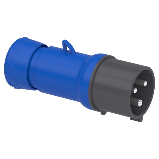[5722] FICHA INDUSTRIAL MACHO  32A 2P+T