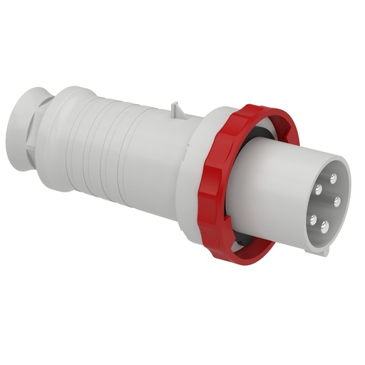 [4665] FICHA INDUSTRIAL MACHO  63A 3P+N+T IP67