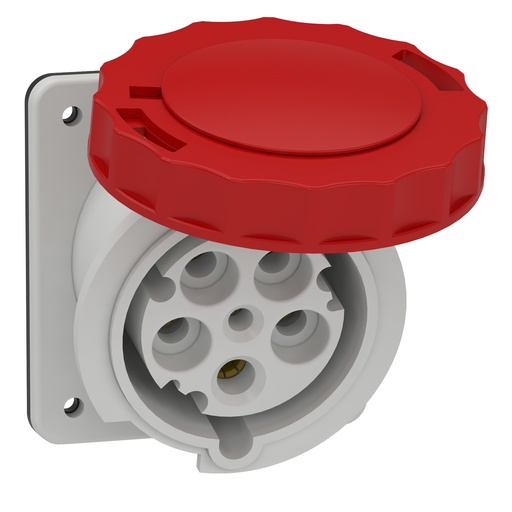 [4669] TOMA INDUSTRIAL DE EMBUTIR  63A 3P+N+T IP67