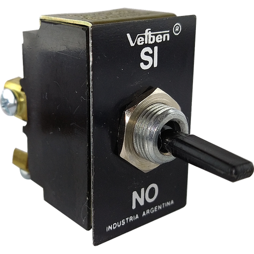 [848] INTERRUPTOR 2X10A PALANCA NYLON 12AN