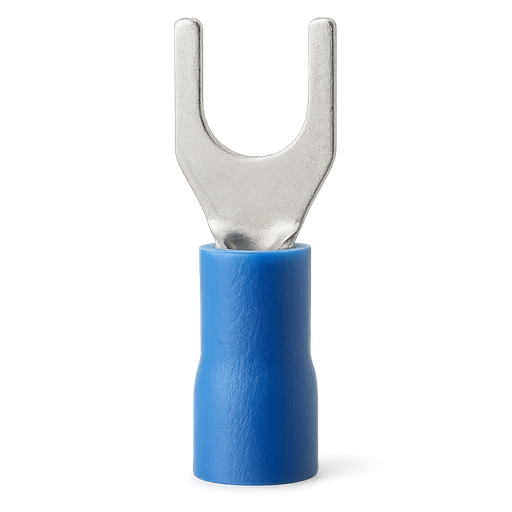 [1703] TERMINAL PREAISLADO B11 AZUL HORQUILLA 5MM