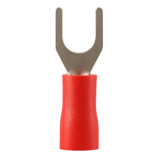 [5142] TERMINAL PREAISLADO A11 ROJO HORQUILLA 5MM