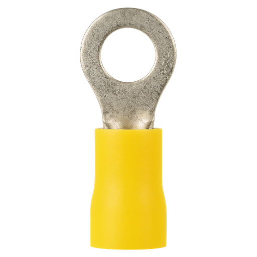 [1788] TERMINAL PREAISLADO C-5  AMARILLO OJAL Ø8MM