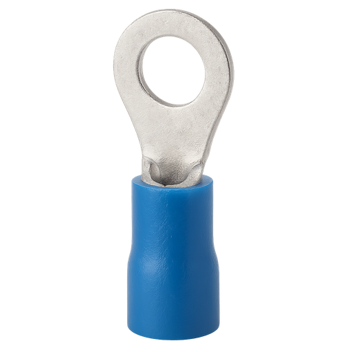 [1699] TERMINAL PREAISLADO B-4  AZUL OJAL  Ø5MM