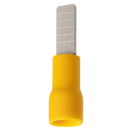 [2524] TERMINAL PREAISLADO C18 AMARILLO PIN CHATO