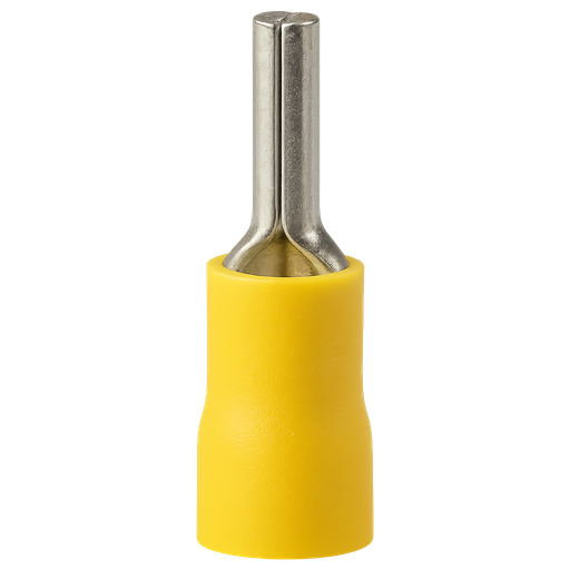 [1690] TERMINAL PREAISLADO C13 AMARILLO PIN LARGO