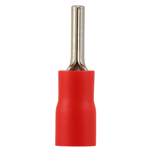 [1696] TERMINAL PREAISLADO A12 ROJO PIN CORTO