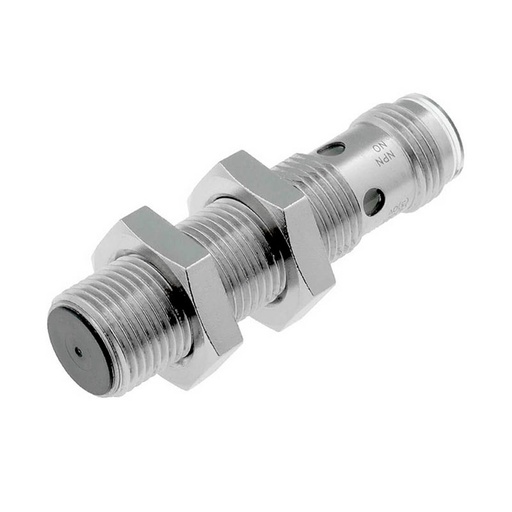 [6266] SENSOR INDUCTIVO M12 4mm 12-24VCC CONECTOR PNP NA