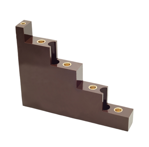 [6292] PORTABARRAS ESCALERA  90º 4x50mm HASTA 5mm